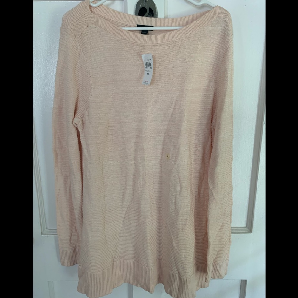 🌷🌷 Ann Taylor Ribbed Style Sweater- Size XL